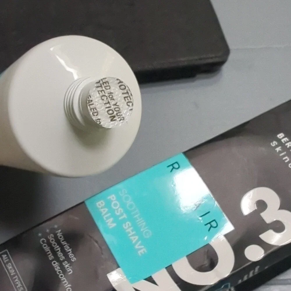 NEW Bert & Bert Skincare No.3 Repair Soothing Post Shave Balm 100ml Vegan